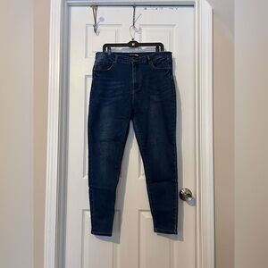 Fashion Nova Deep Blue Denim Jeans